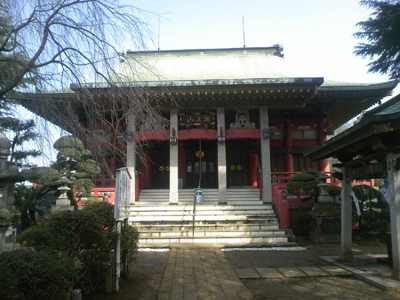 千葉寺の本堂