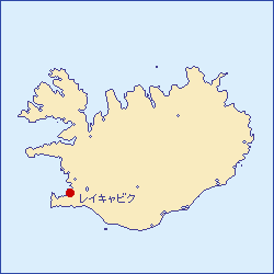 アイスランドの場所