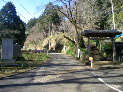 長谷寺への歩道入り口