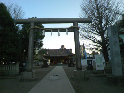 浅草寺の境内にある浅草神社