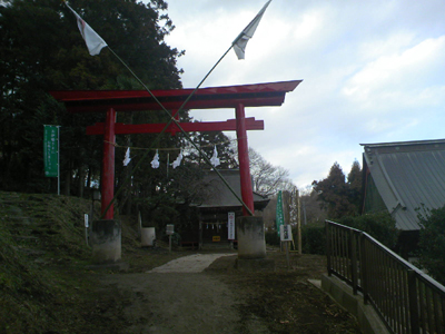 長谷寺のすぐ隣にある神社