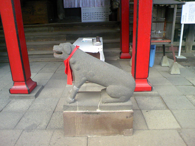 長谷寺の狛犬