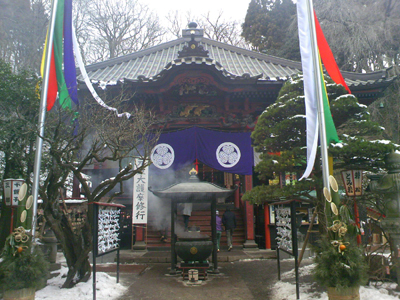 水澤寺の本堂