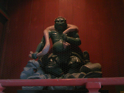 水澤寺の風神像