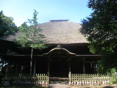 佐竹寺の本堂