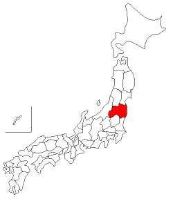 福島県の位置