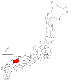 広島県の位置