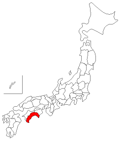 高知県の位置