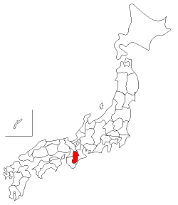 奈良県の位置