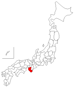 和歌山県の位置