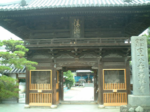 西林寺の仁王門
