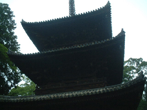 石手寺の三重塔